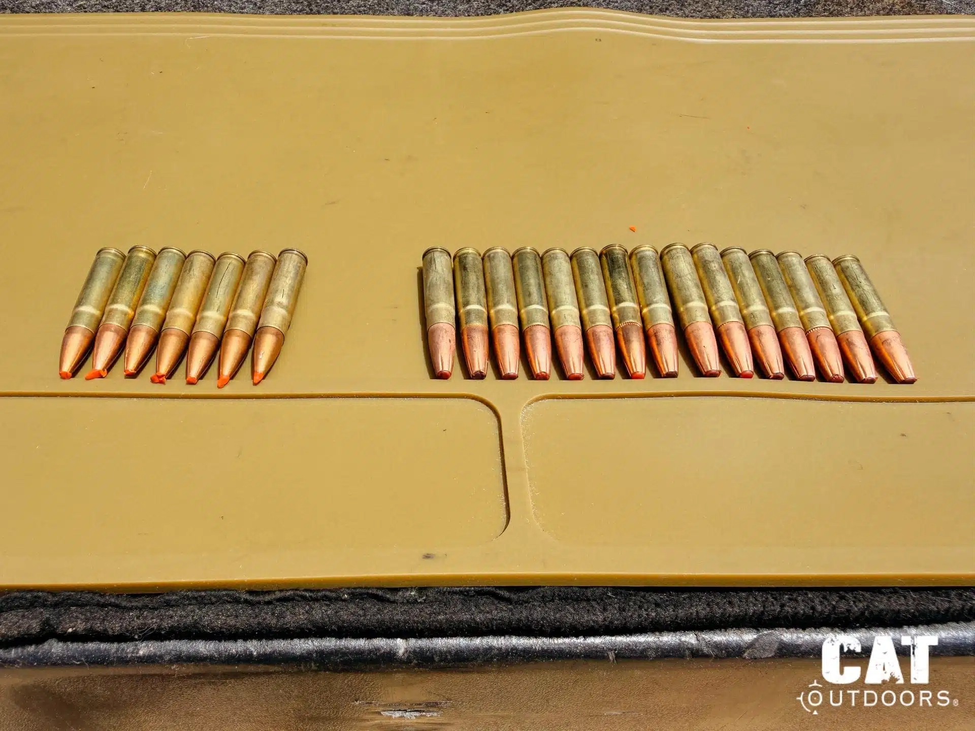 PSA Sabre 300 Blackout build: My total collection of damaged Hornady ammo