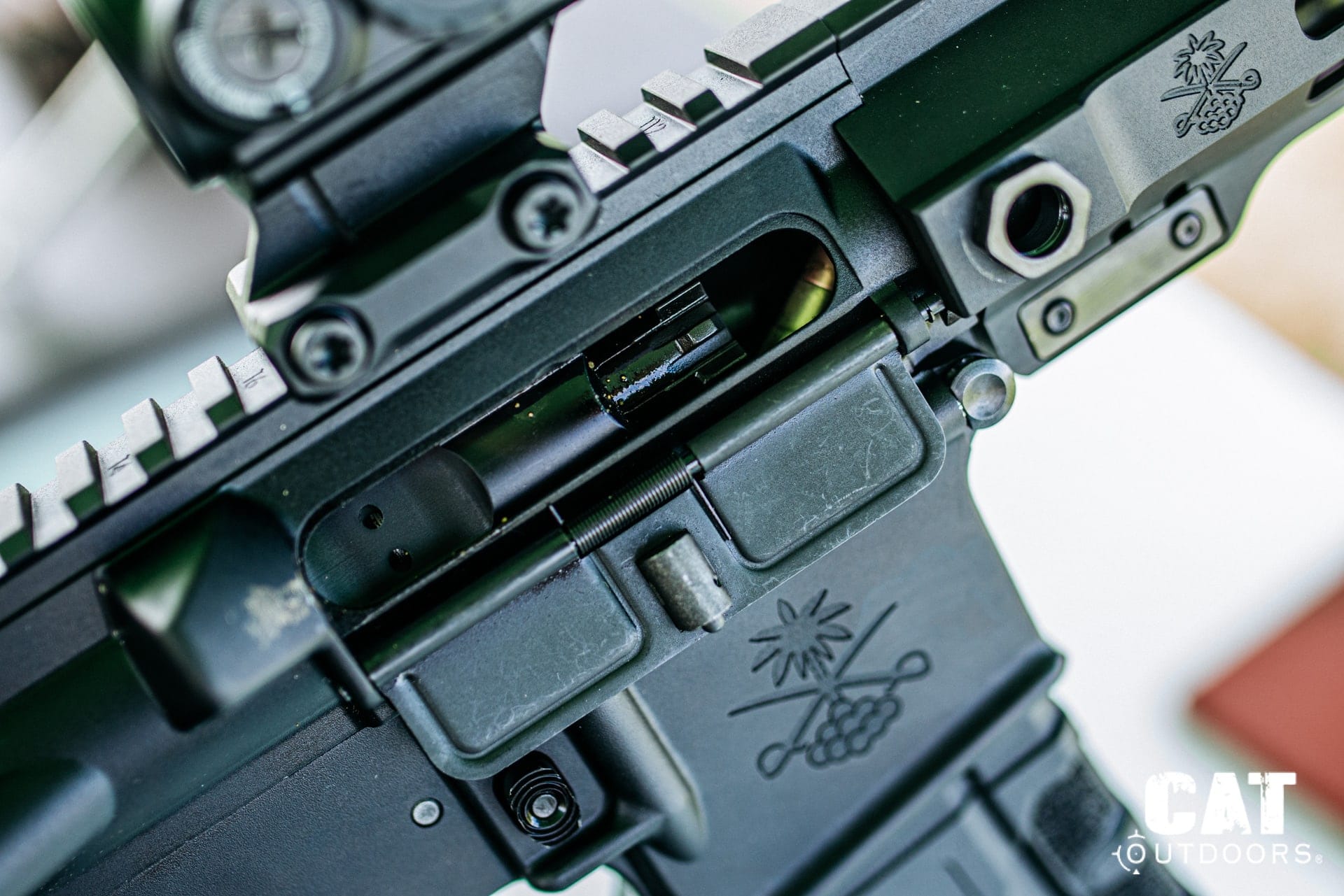 PSA Sabre 300 Blackout build: Bolt over brass