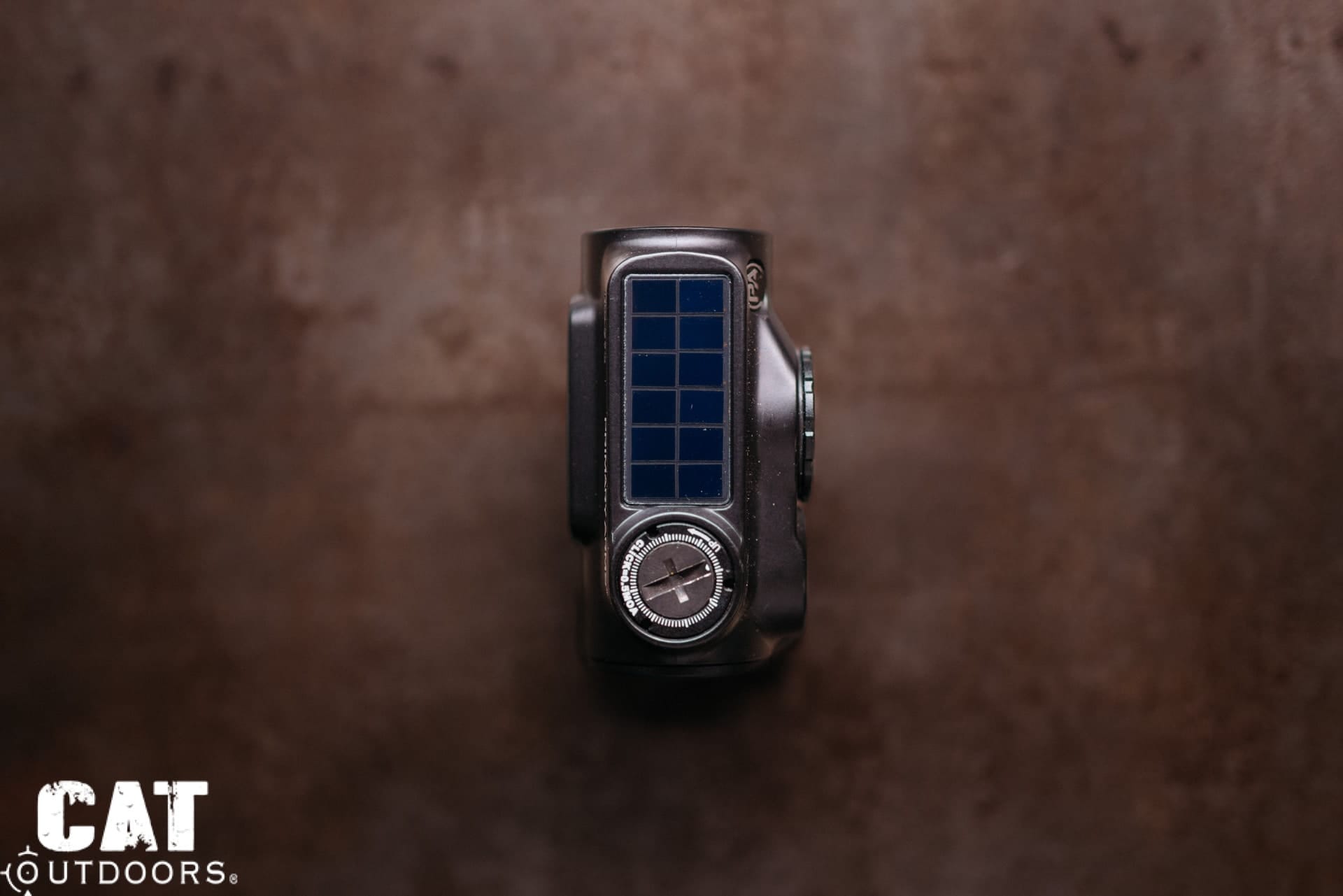PSA Sabre 300 Blackout build: Showing solar panel on top of the optic