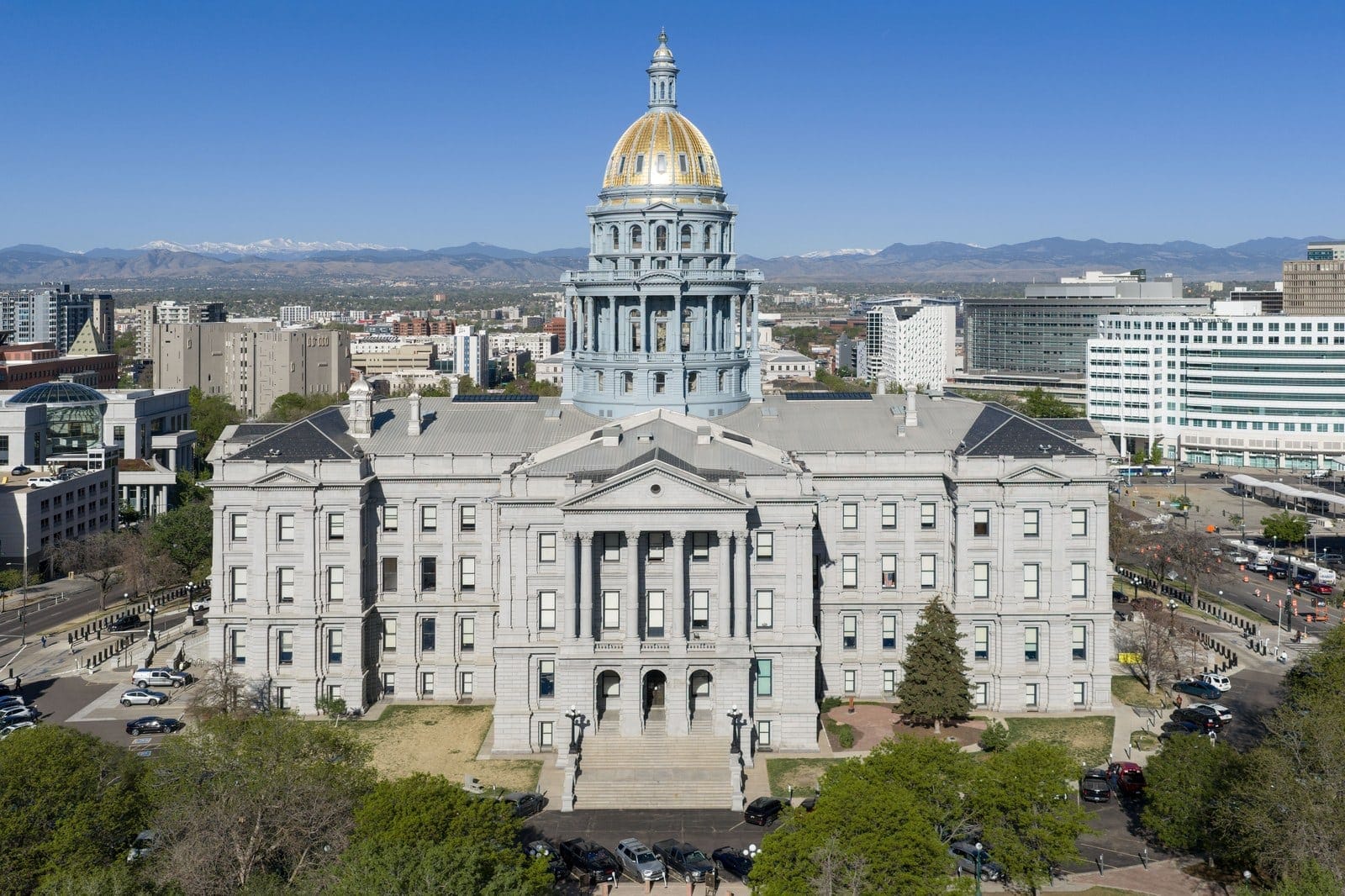 Colorado State Capitol building in Denver