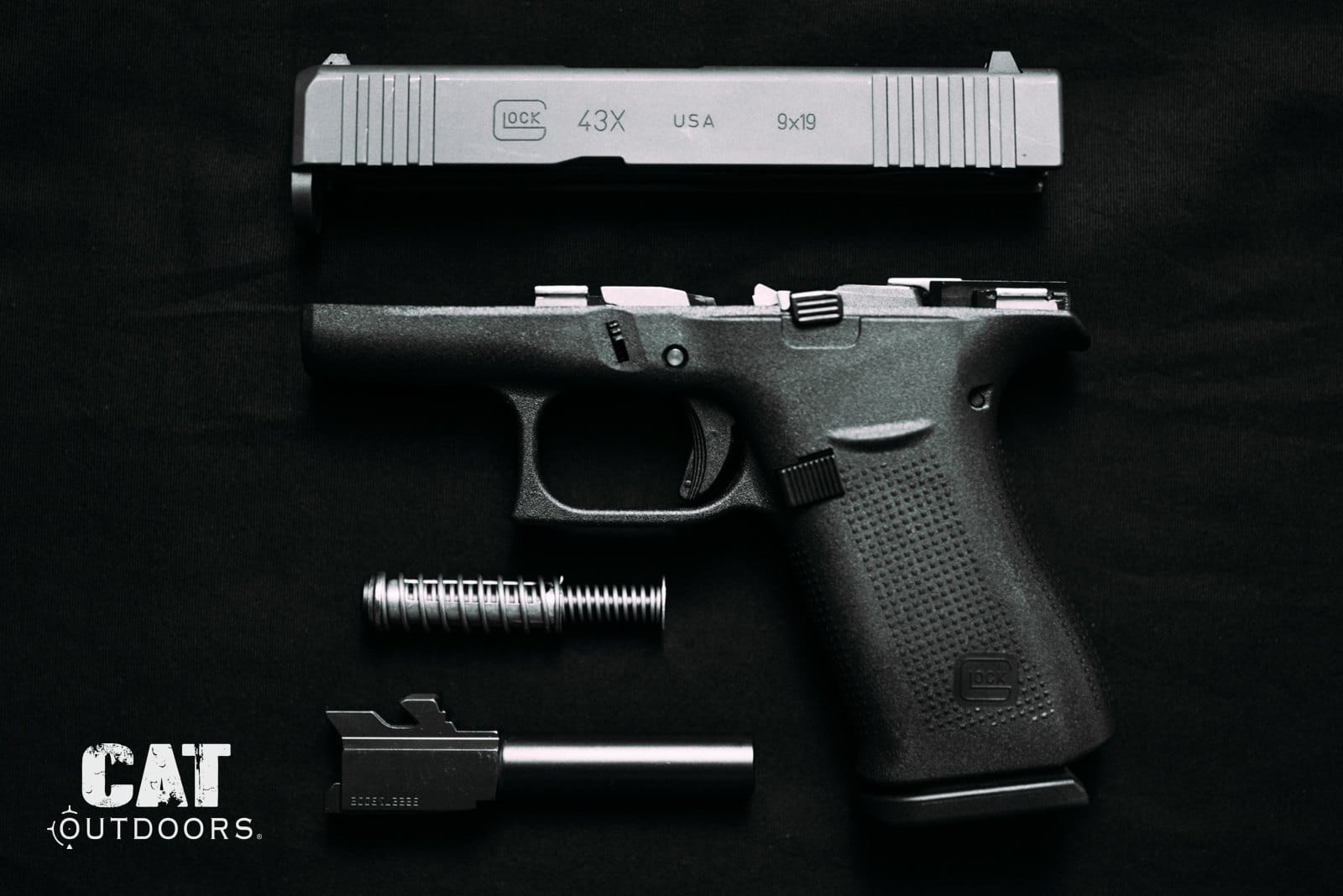 A handgun. Rose purchased several firearms from licensed dealers in 2022 before the background-check flag caught up.
