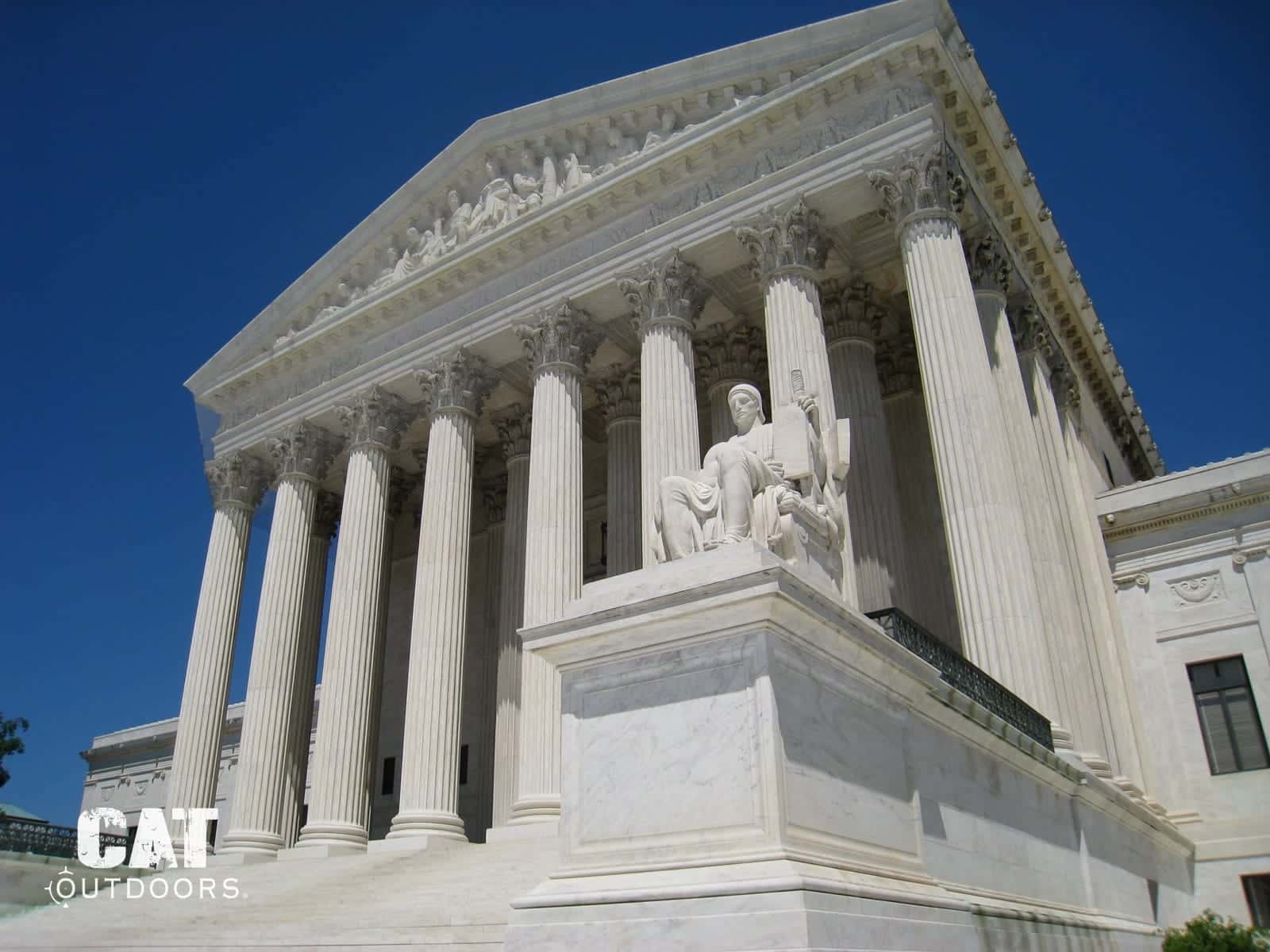 The United States Supreme Court building in Washington, D.C.