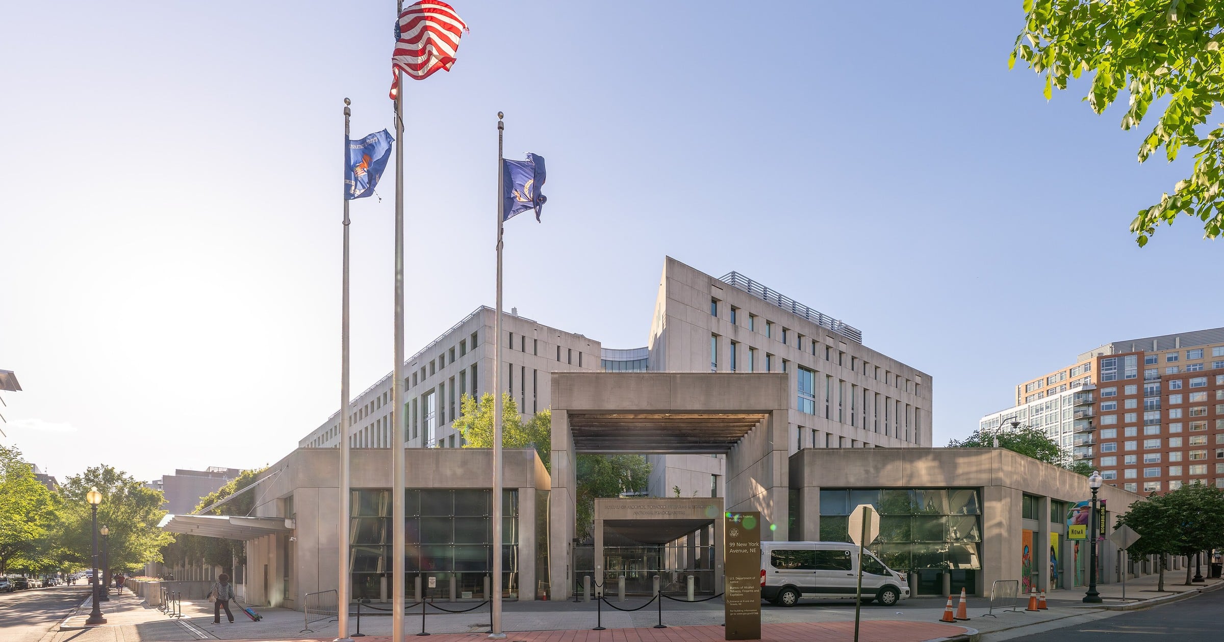 ATF national headquarters at 99 New York Avenue NE in Washington, D.C.