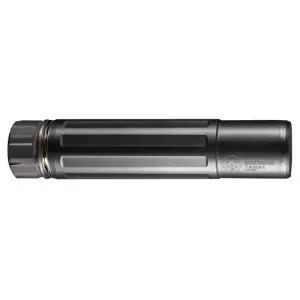 Dead Air Sandman-S 7.62 quick-detach suppressor, black finish, side view