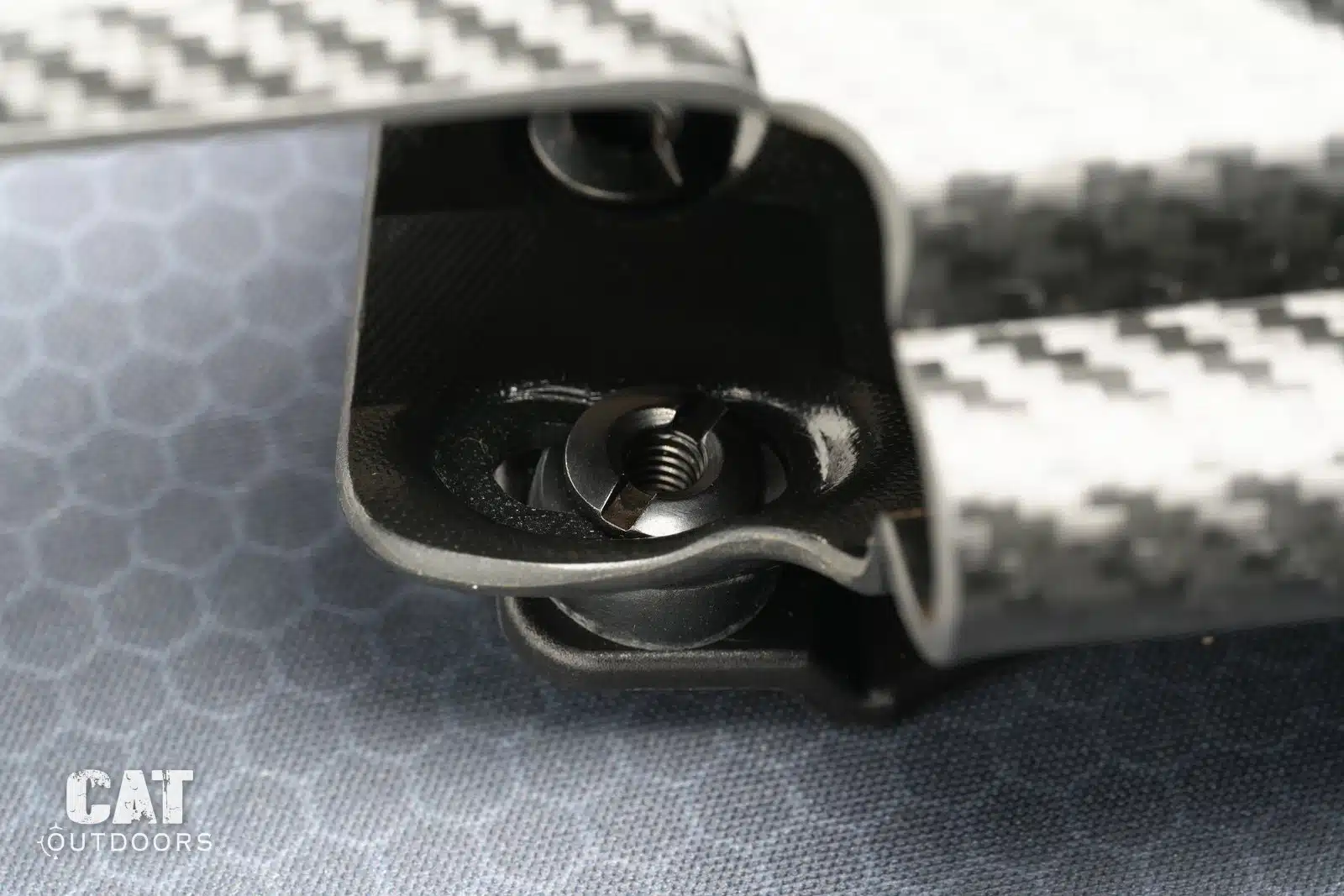 The clip screw on the Rounded Gear holster that sets the cant