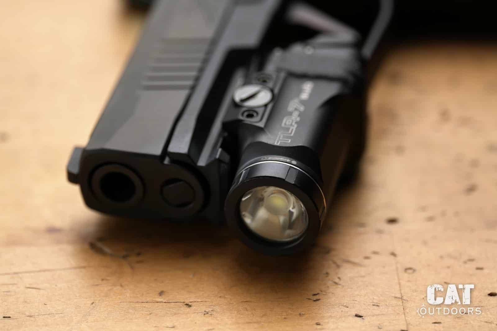 TLR-7 Sub on the P365 X-Macro with the light on