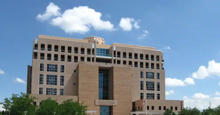 Pete V. Domenici United States Courthouse in Albuquerque, home of the District of New Mexico